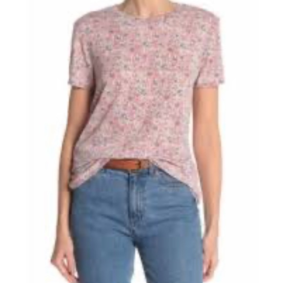 Lucky Brand Tops - Lucky🍀 Brand Paisley Burnout Tee Shirt Small